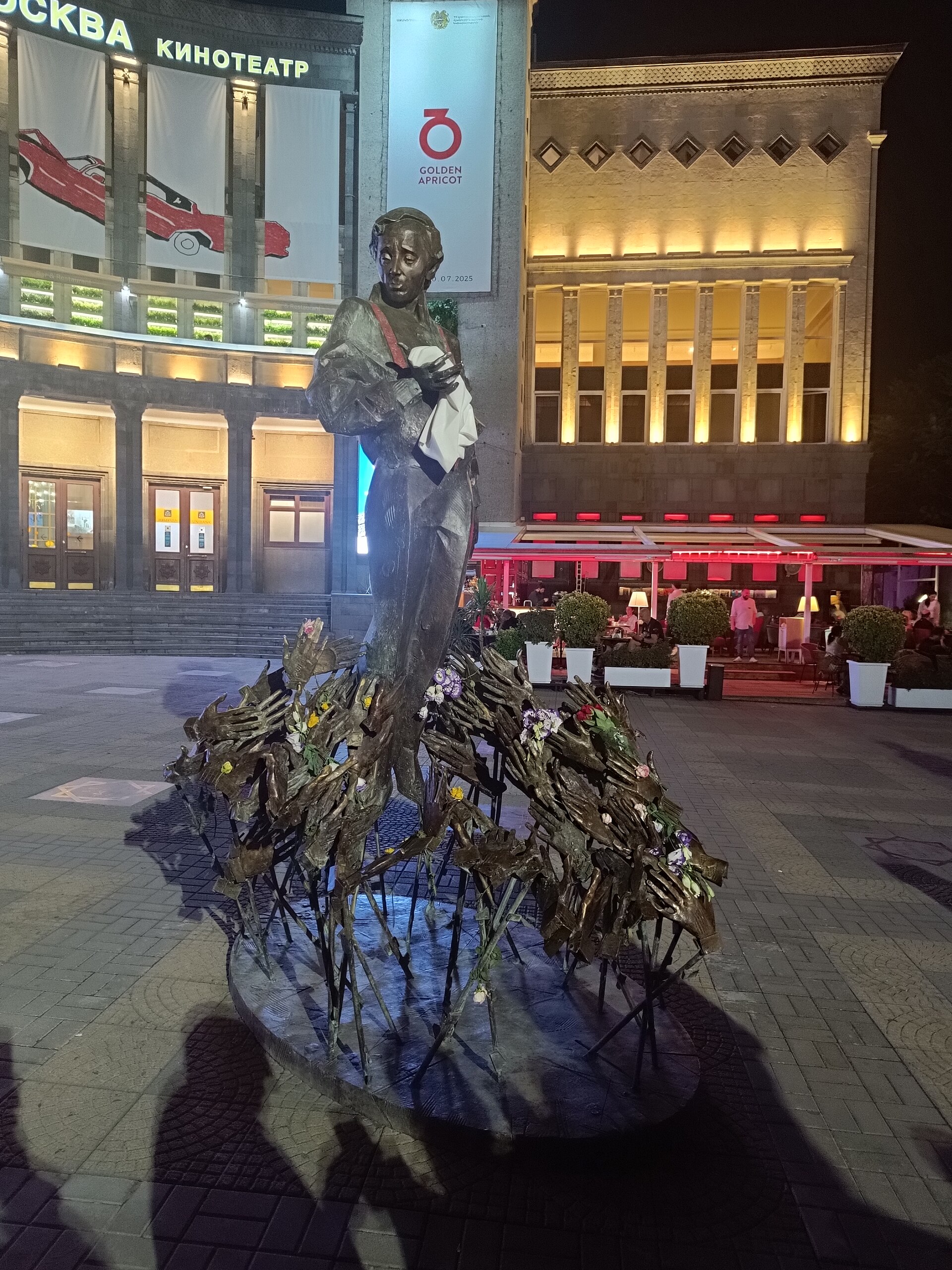 Statue of Charles Aznavour in Yerevan
