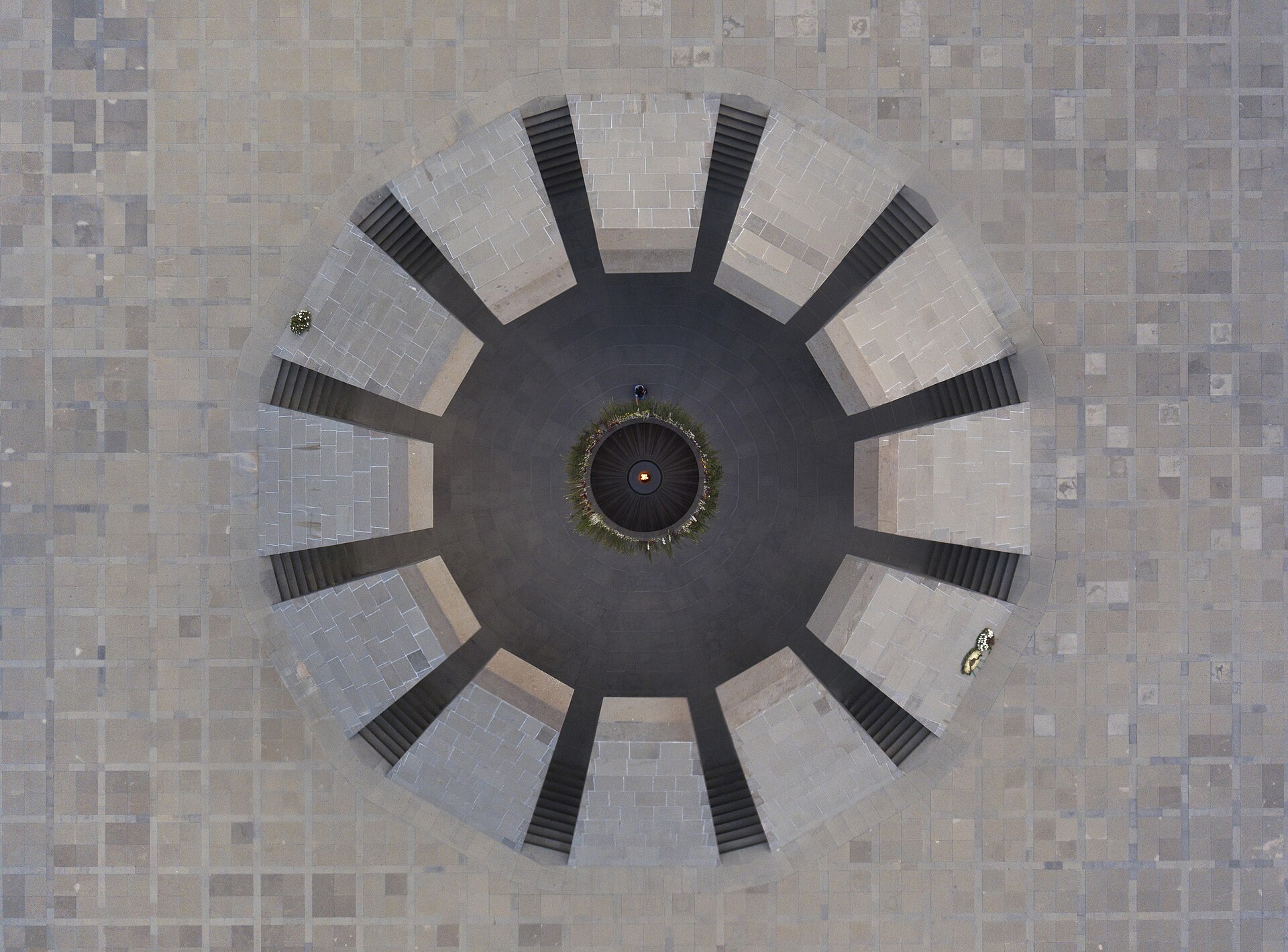 Tsitsernakaberd, the Armenian Genocide memorial in Yerevan