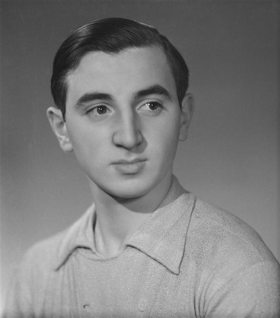 Charles Aznavour photographed at seventeen, 1941